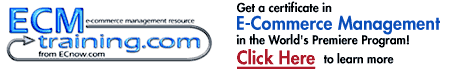 ECMtraining.com/sjsu - The premier E-Commerce Management Certificate Program